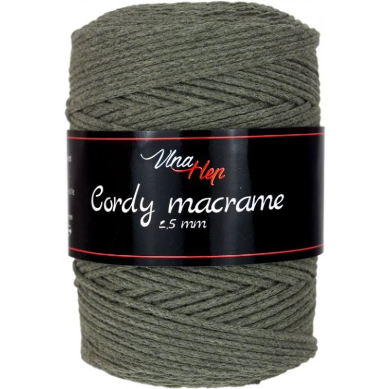 Cordy Macramé Cord 2.5 mm Recycled Cotton – 250 g | Jimot