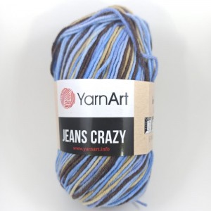 Příze Jeans Crazy směsová příze pro čepice a další doplňky | Jimot.cz