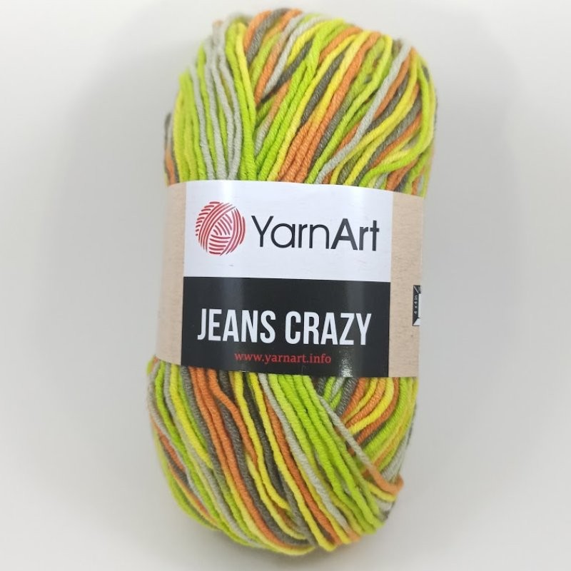 Jeans Crazy Yarn - Blend Yarn for Hats and Accessories | Jimot.cz