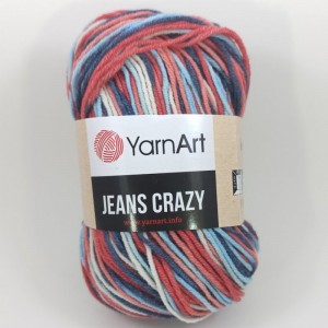 Příze Jeans Crazy směsová příze pro čepice a další doplňky | Jimot.cz