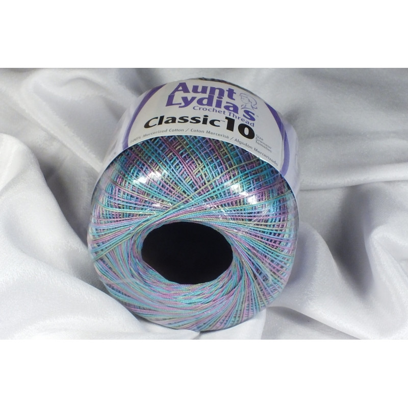 Aunt Lydia´s Classic 10 Multicolor Háčkovací příze|Jimot