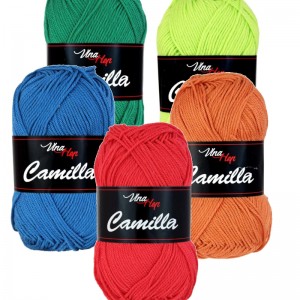 Bavlněná příze Camilla 50 g / 125 m – 100% bavlna | Jimot.cz