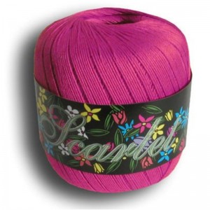 Scarlet - 100% cotton crochet yarn | Jimot.cz