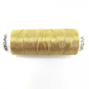 Nić metaliczna Victoria | Fantazyjna nić do rękodzieła | Dreszcz