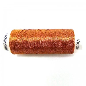 Nić metaliczna Victoria | Fantazyjna nić do rękodzieła | Dreszcz