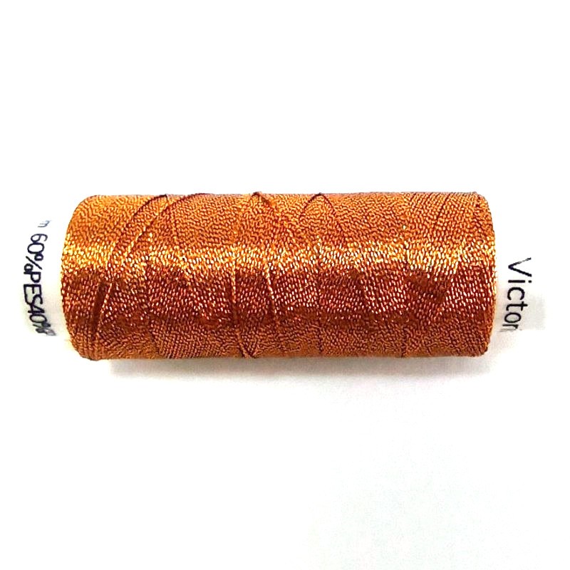 Nić metaliczna Victoria | Fantazyjna nić do rękodzieła | Dreszcz