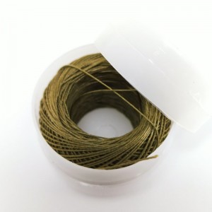 Glattes Leinenband 0,3 mm – 100 % Leinen mit Hülle | Jimot.cz
