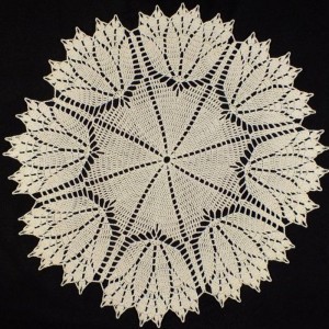 Háčkovaná dečka  31 - 36 cm