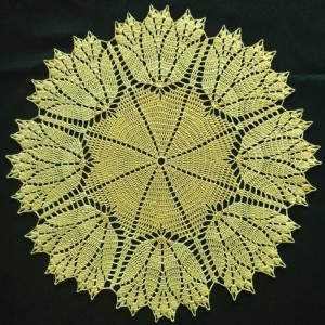 Háčkovaná dečka  31 - 36 cm