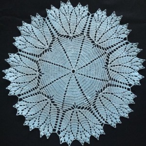 Háčkovaná dečka  31 - 36 cm