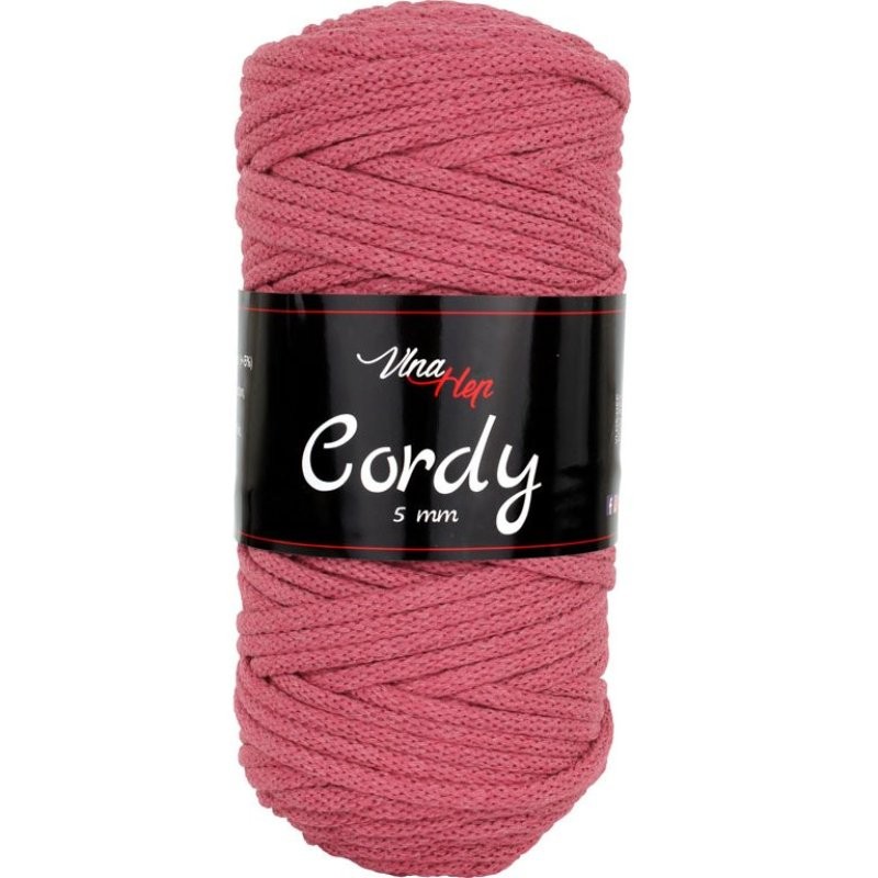Cordy macrame 5 mm from recycled cotton | Jimot.cz