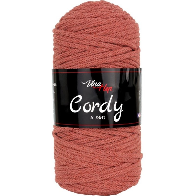 Cordy macrame 5 mm from recycled cotton | Jimot.cz