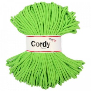 Cordy macrame 5 mm z reciklované bavlny | Jimot.cz