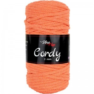 Cordy macrame 5 mm z reciklované bavlny | Jimot.cz