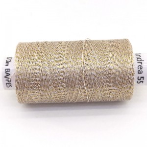 Andrea 55 Metallic Thread for Bobbin Lace and Lace | Jimot