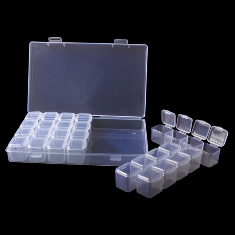 Kunststoffbox für Perlen und Kleinigkeiten | Jimot