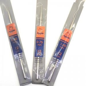 APPLE All-Metal Fine Crochet Hook 12 cm | Jimot.cz