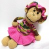 Rudolfina Crochet Monkey Craft Kit | Jimot.cz