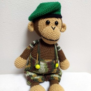 Rudolf Junior – Häkelset für den Affen als Kreativ-Set | Jimot.cz