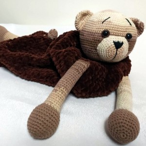 Crochet Brumla Pyjama Bear Pattern CZ