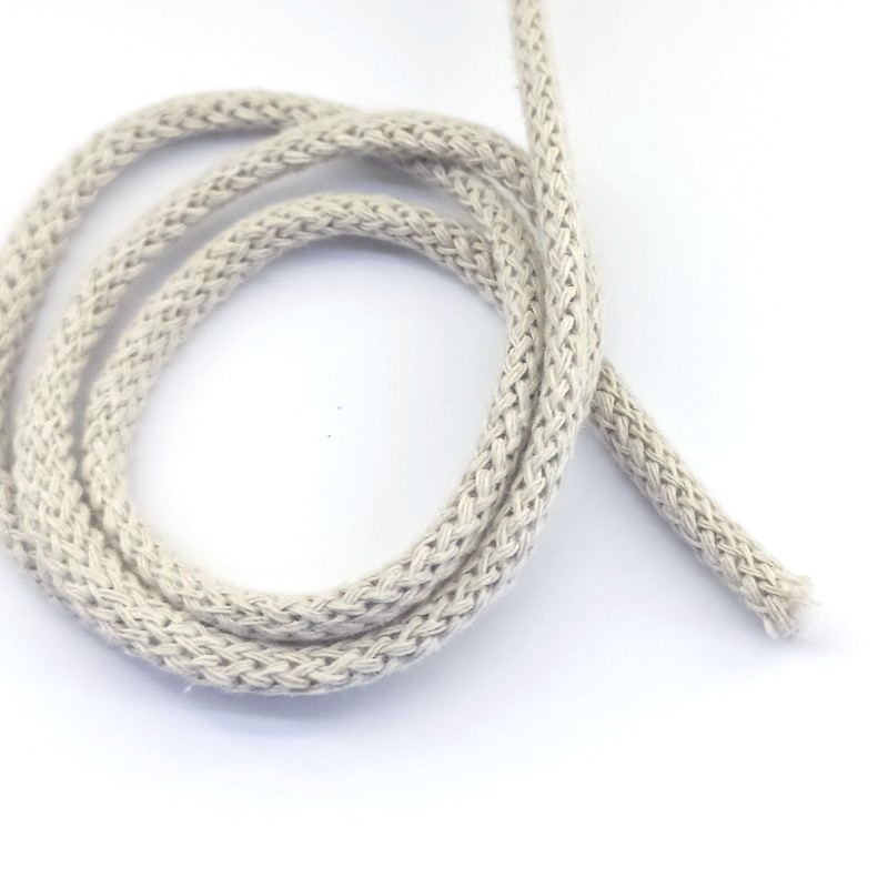 Cordy macrame 5 mm z reciklované bavlny | Jimot.cz