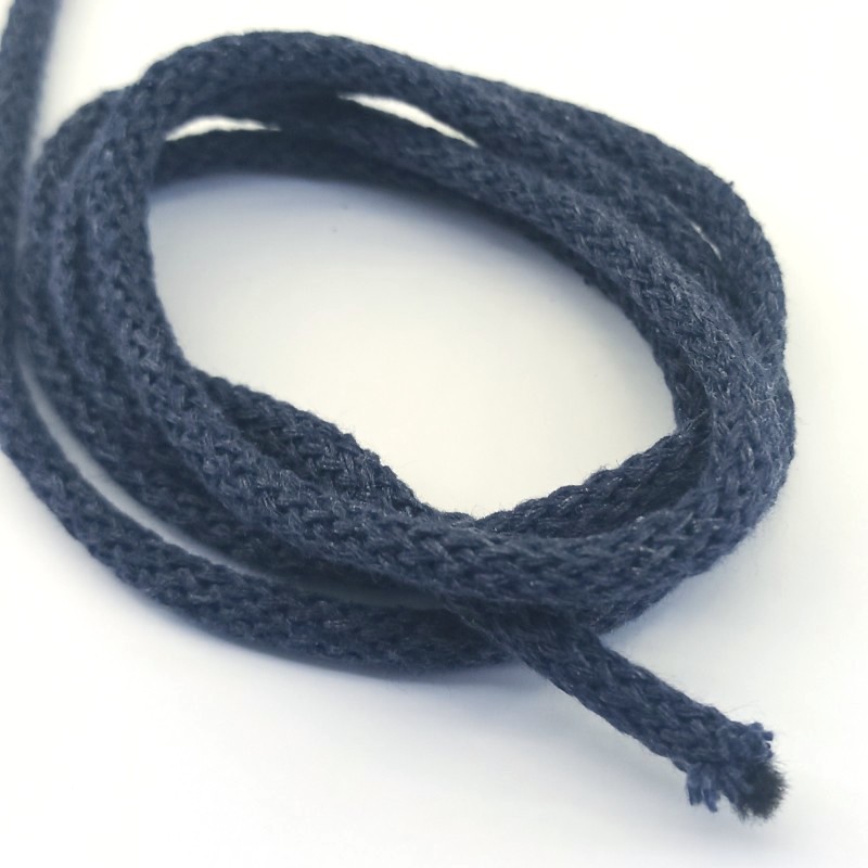 Cordy macrame 5 mm z reciklované bavlny | Jimot.cz