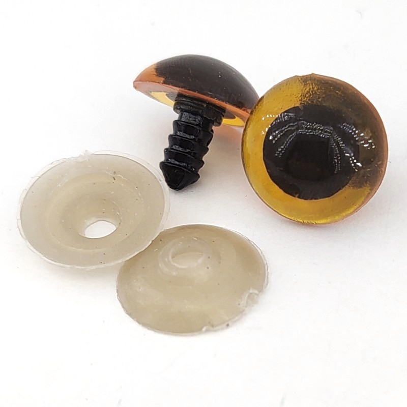 Kolorowe plastikowe oczy z wysuwanym zamkiem | Jimot.cz