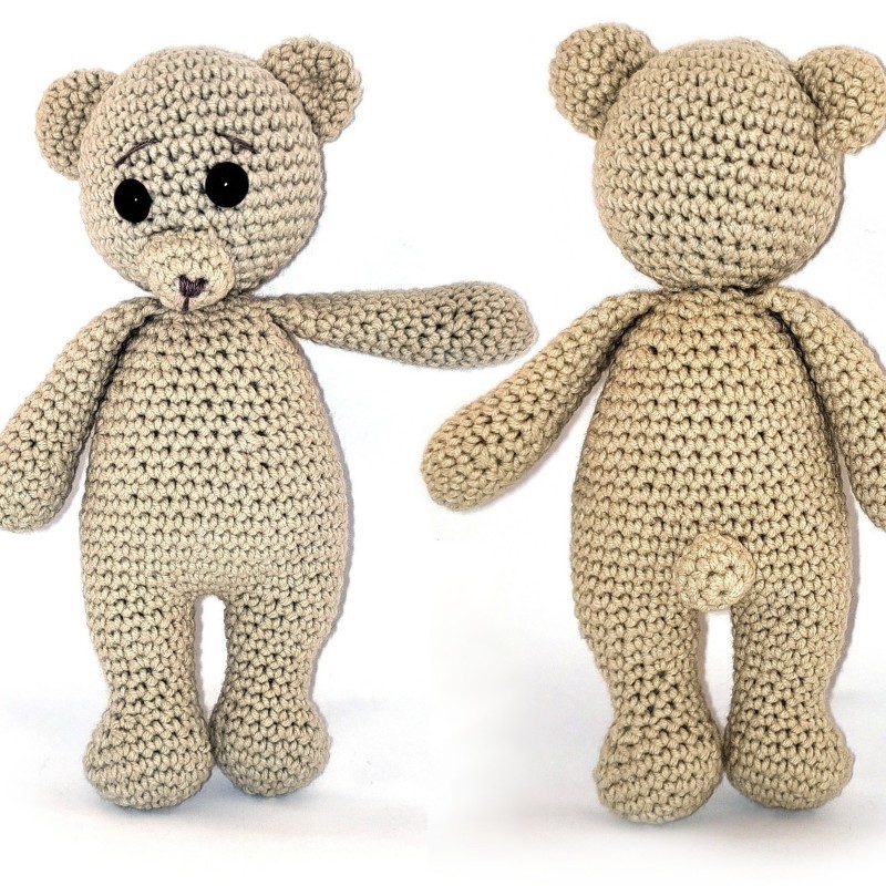 MIKI teddy bear / creative set