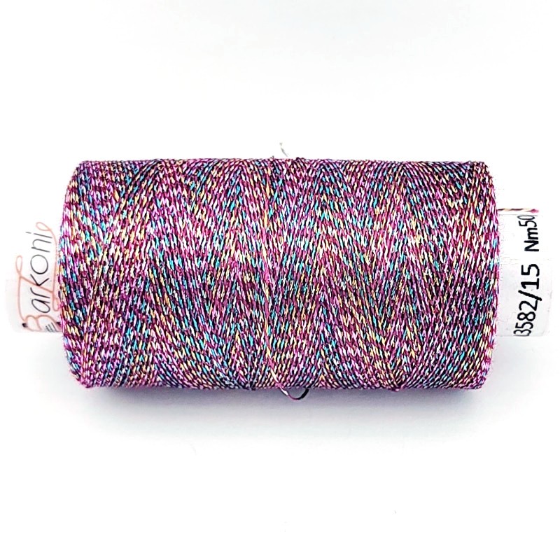 Andrea 55 Metallic Thread for Bobbin Lace | Jimot