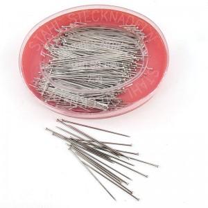 Szpilki metalowe 0.6x34 mm, 220 szt. | Jimot