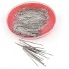 Ganzmetall-Stecknadeln 0,6x34 mm, 220 Stk. | Jimot