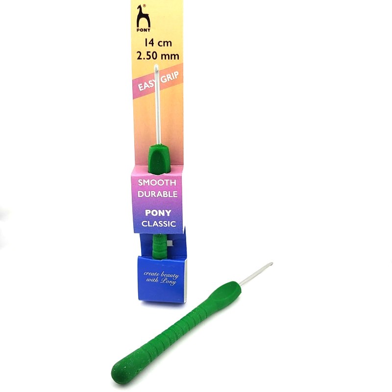 Szydełko PONY EASY GRIP z ergonomiczną rączką 2–15 mm | Jimot