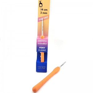 PONY EASY GRIP Häkelnadel mit ergonomischem Griff 2–15 mm | Jimot