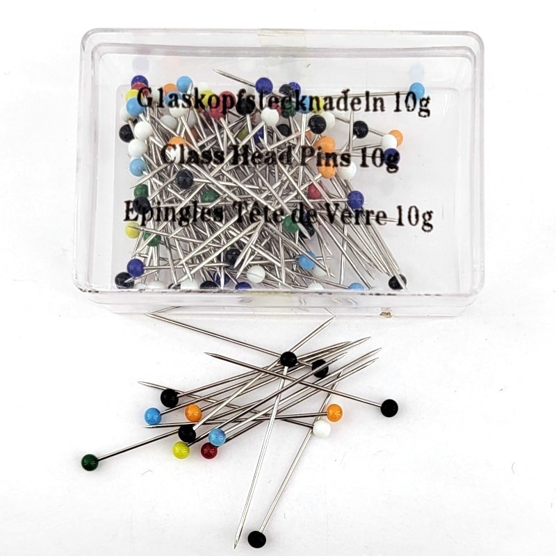 Pins with glass head 0.6 x 32 mm | Jimot.cz