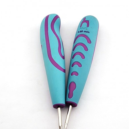 PONY 13 cm Ergonomic Steel Crochet Hook | Jimot