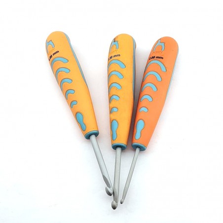 PONY 13cm Ergonomic Crochet Hook – Sizes 2-5mm | Jimot