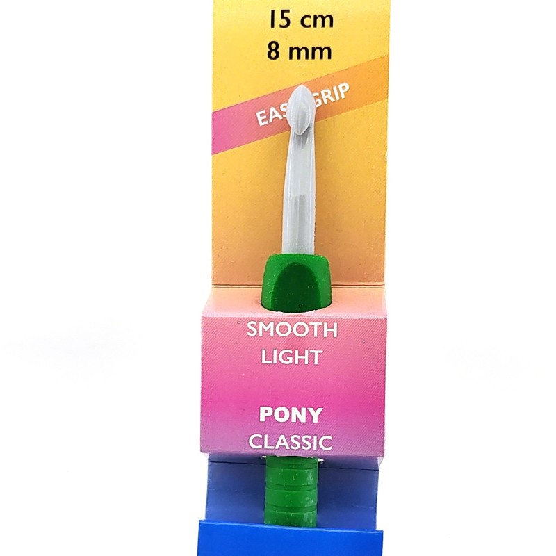 PONY EASY GRIP Ergonomic Crochet Hook 2–15 mm | Jimot