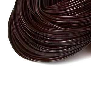 Lakovaná kožená šňůrka 3 mm | Jimot.cz