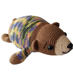 Kreativset zum Basteln eines gehäkelten Teddybären | Jimot.cz