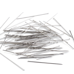 High-quality nickel-plated all-metal pin 0.6x34 mm 220 pcs | Jimot.cz