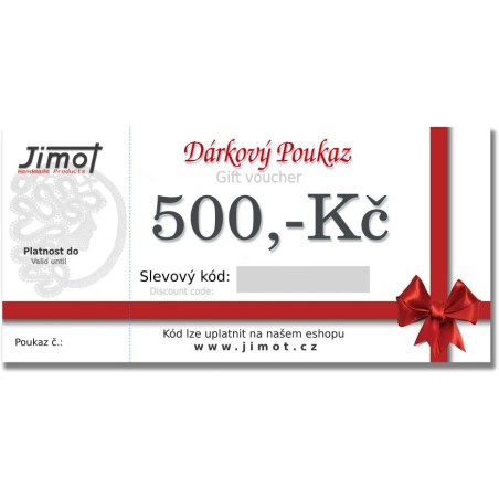 Geschenkgutschein - Zum Basteln | Jimot.cz