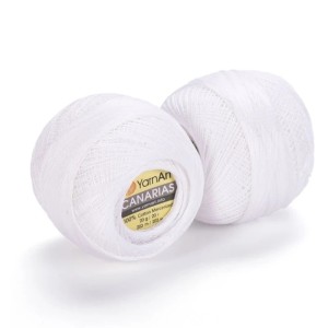Crochet yarn Canarias – 100% mercerized cotton | Jimot