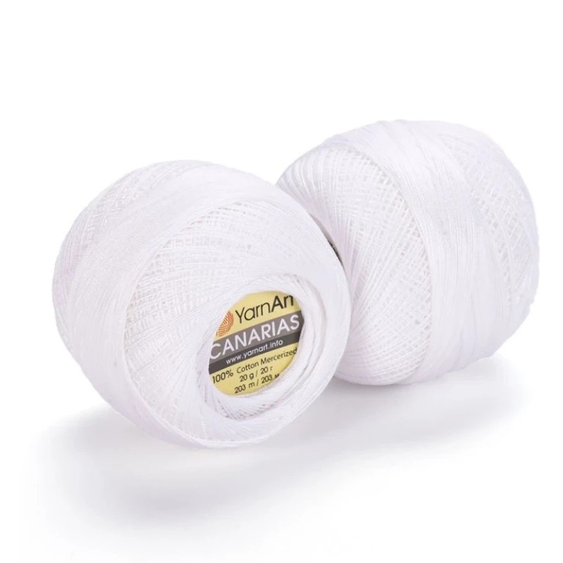 Crochet yarn Canarias – 100% mercerized cotton | Jimot