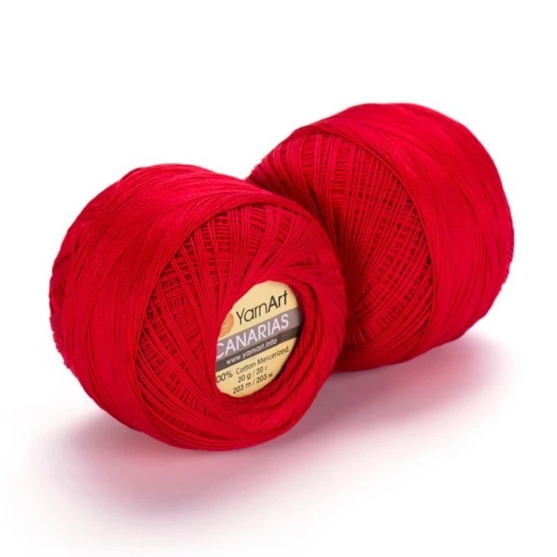 Crochet yarn Canarias – 100% mercerized cotton | Jimot