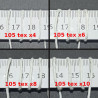 Lněná nit 105 Tex x4-10