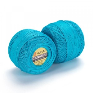Przędza szydełkowa Canarias – 100% bawełna merceryzowana | jimot