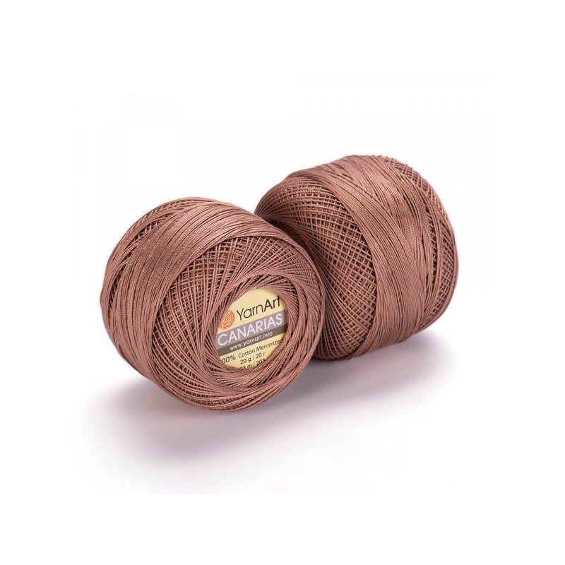 Crochet yarn Canarias – 100% mercerized cotton | Jimot