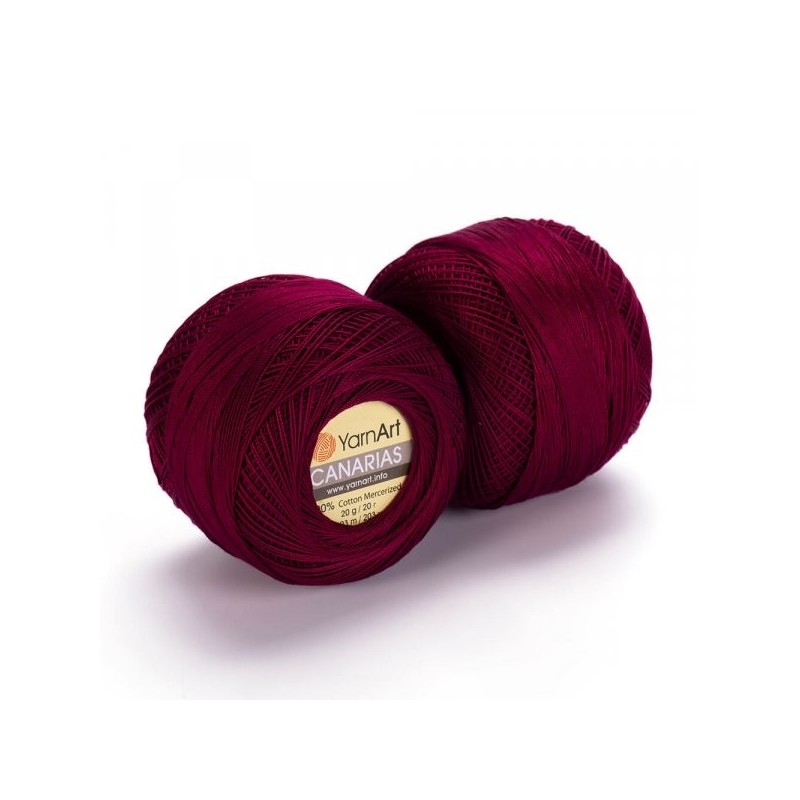 Crochet yarn Canarias – 100% mercerized cotton | Jimot