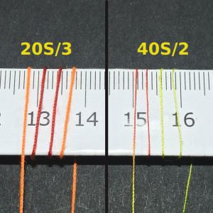 Polyesterová nit melírovaná (ombré)