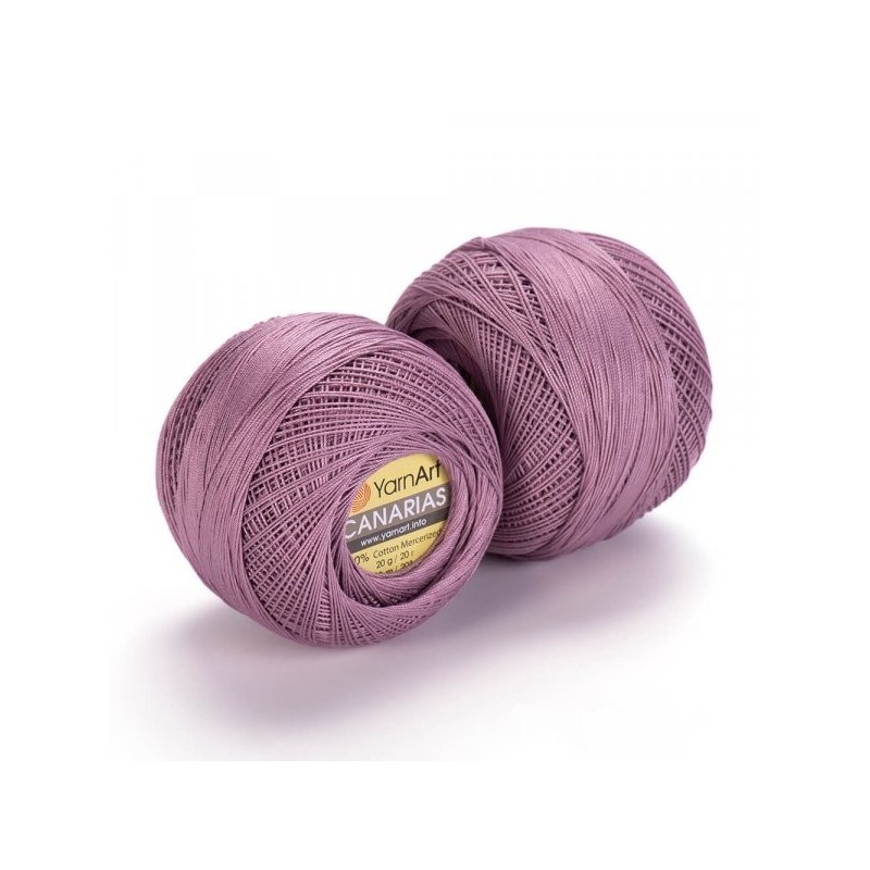 Crochet yarn Canarias – 100% mercerized cotton | Jimot